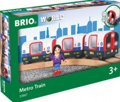 Metrotog med lys og lyd