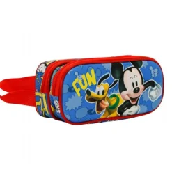 Mickey Mouse 3D Dobbelt Penalhus