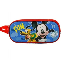 Mickey Mouse 3D Dobbelt Penalhus
