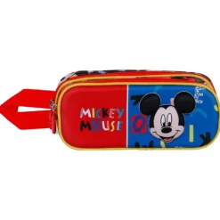 Mickey Mouse 3D Dobbelt Penalhus