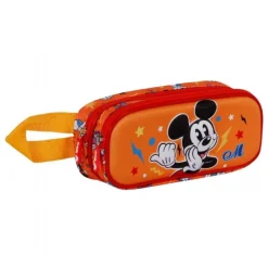 Mickey Mouse 3D Dobbelt Penalhus