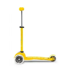 Micro Mini Deluxe LED Løbehjul, gul