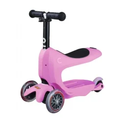 Micro Mini2go Deluxe+ Løbehjul, lyserød