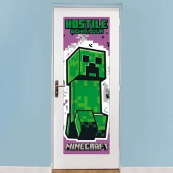 Minecraft Dørplakat 53x158 cm