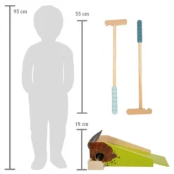 Minigolf sæt - Muldvarp