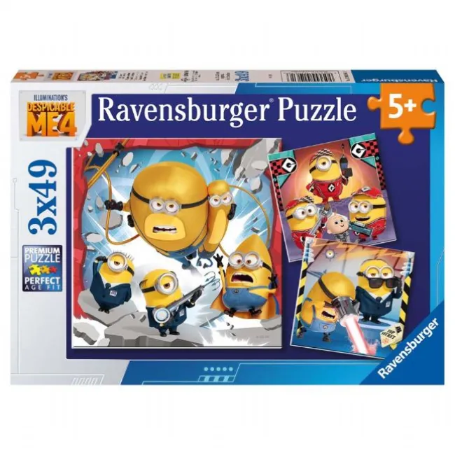 Minions Puslespil 49 Brikker