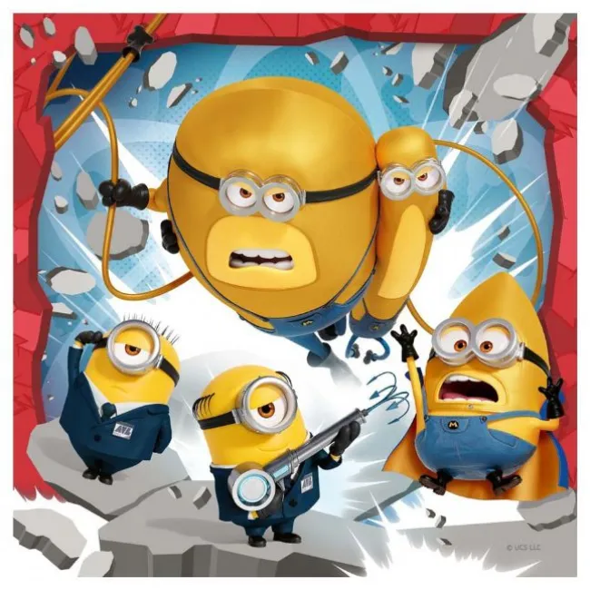 Minions Puslespil 49 Brikker