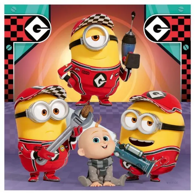 Minions Puslespil 49 Brikker