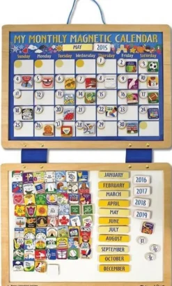 Min magnetiske kalender