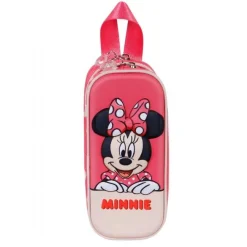Minnie Mouse 3D Dobbelt Penalhus