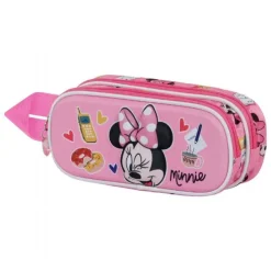 Minnie Mouse 3D Dobbelt Penalhus