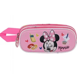 Minnie Mouse 3D Dobbelt Penalhus