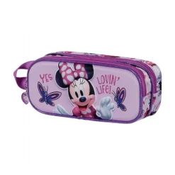 Minnie Mouse 3D Dobbelt Penalhus