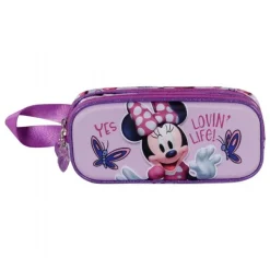 Minnie Mouse 3D Dobbelt Penalhus