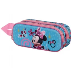 Minnie Mouse 3D Dobbelt Penalhus