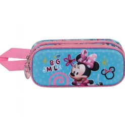 Minnie Mouse 3D Dobbelt Penalhus