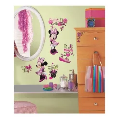 Minnie Mouse fashionista wallstickers
