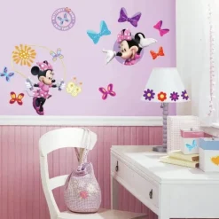 Minnie Mouse og Daisy wallstickers