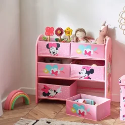 Minnie Mouse reol med 6 kurve
