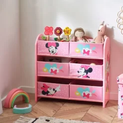 Minnie Mouse reol med 6 kurve
