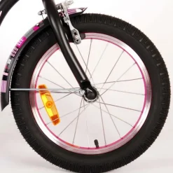 Miracle Cruiser Mat Sort Cykel 16 tommer