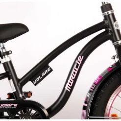 Miracle Cruiser Mat Sort Cykel 16 tommer