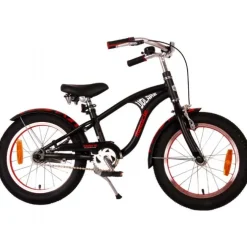 Miracle Cruiser Mat Sort Cykel 16 tommer
