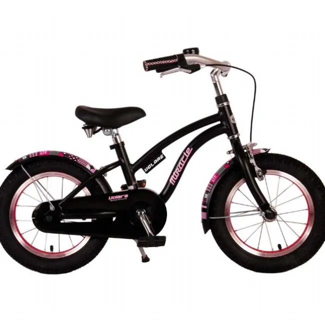 Miracle Cruiser Mat Sort Cykel 14 tommer