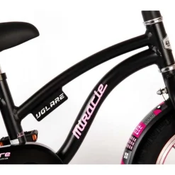 Miracle Cruiser Mat Sort Cykel 14 tommer