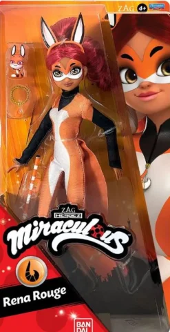 Miraculous Rena Rouge Dukke 26 cm