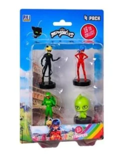 Miraculous Stampers Figurer 4 pack