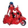 Miraculous Switch N Go Scooter med Dukke