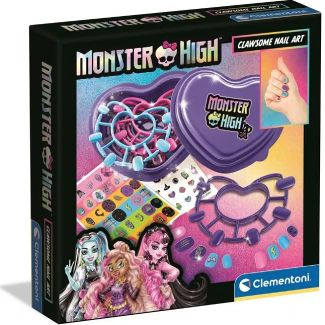 Monster High Clawsome Nail Art