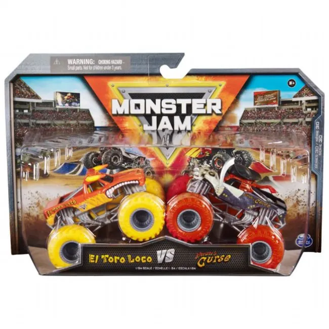 Monster Jam 2 pak 1:64