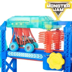 Monster Jam Power Wash Playset