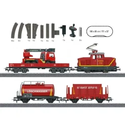 Märklin Fire Department Togsæt