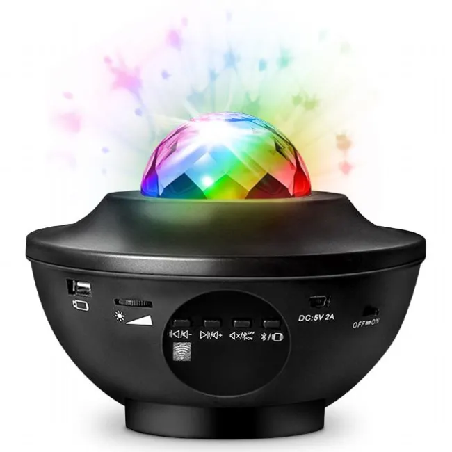 Music Star Galaxy Projector Højttaler