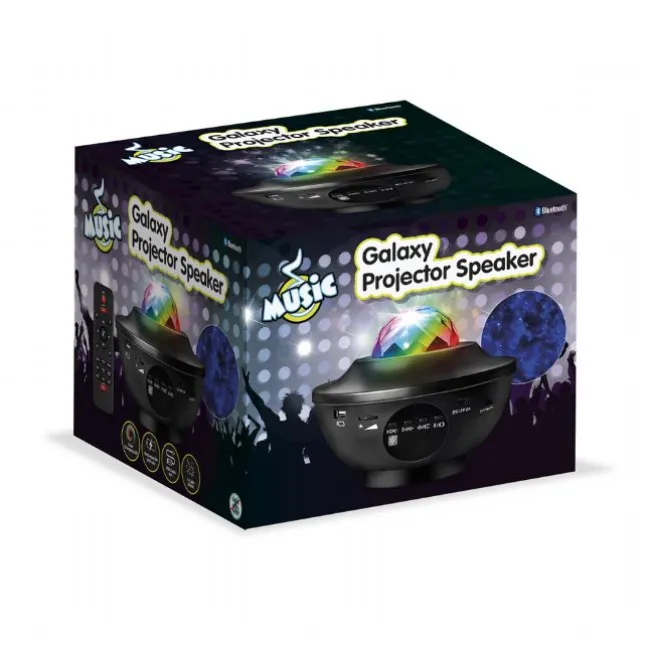 Music Star Galaxy Projector Højttaler