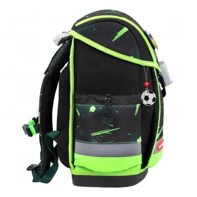 Neon Sports Skoletaske med 5 Dele