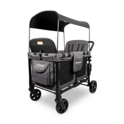 Original Quad Foldbar Trækvogn - Grå