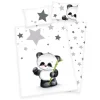 Panda Bambus Sengetøj 100x135 cm