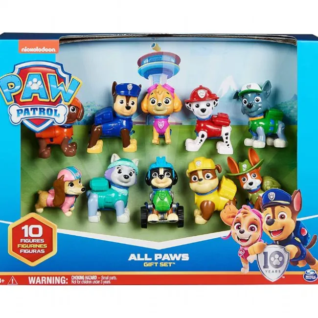 Paw Patrol Figurer Celebration 10 pack