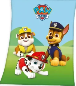 Paw Patrol Fleece Tæppe 130x160