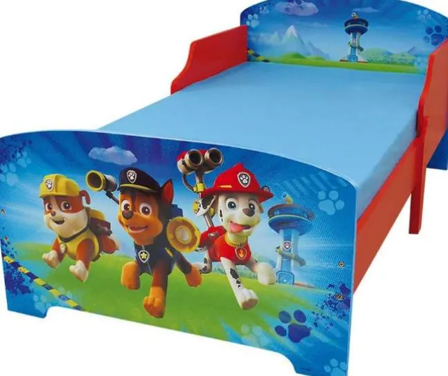 Paw patrol juniorseng uden madras