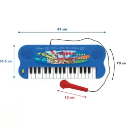 Paw Patrol keyboard med mikrofon