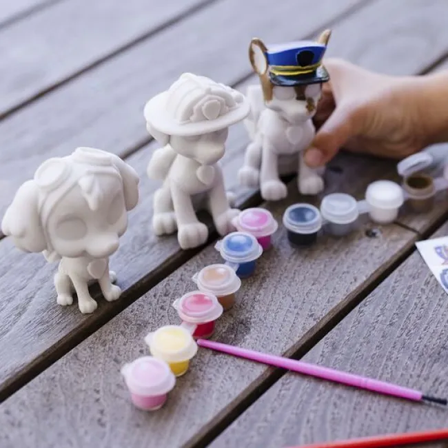 Paw Patrol Malerkit - Hvalpe Figurer
