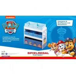 Paw Patrol Reol med Stofkasser