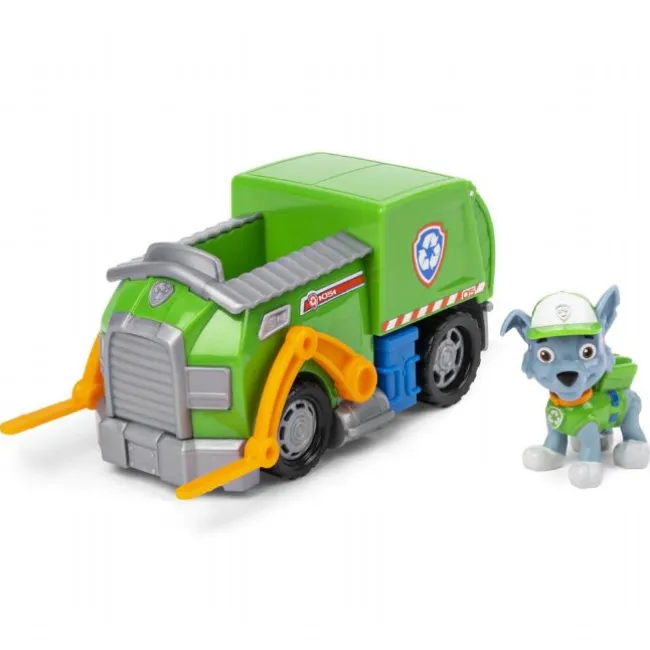 Paw Patrol Rocky med recycling truck