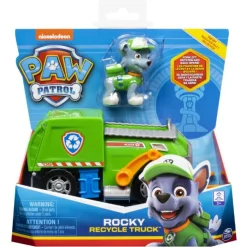 Paw Patrol Rocky med recycling truck
