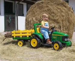 Peg Perego JD Stake-side trailer